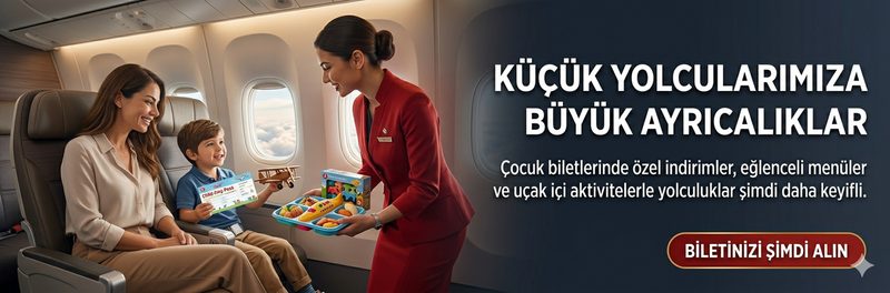 Türk Hava Yolları bebek, çocuk ve refakatsiz çocuk (UM) yolcu kuralları