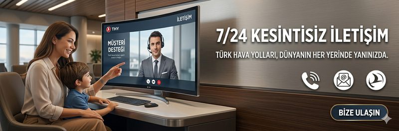 Türk Hava Yolları iletişim kanalları — çağrı merkezi, e-posta, sosyal medya ve genel merkez