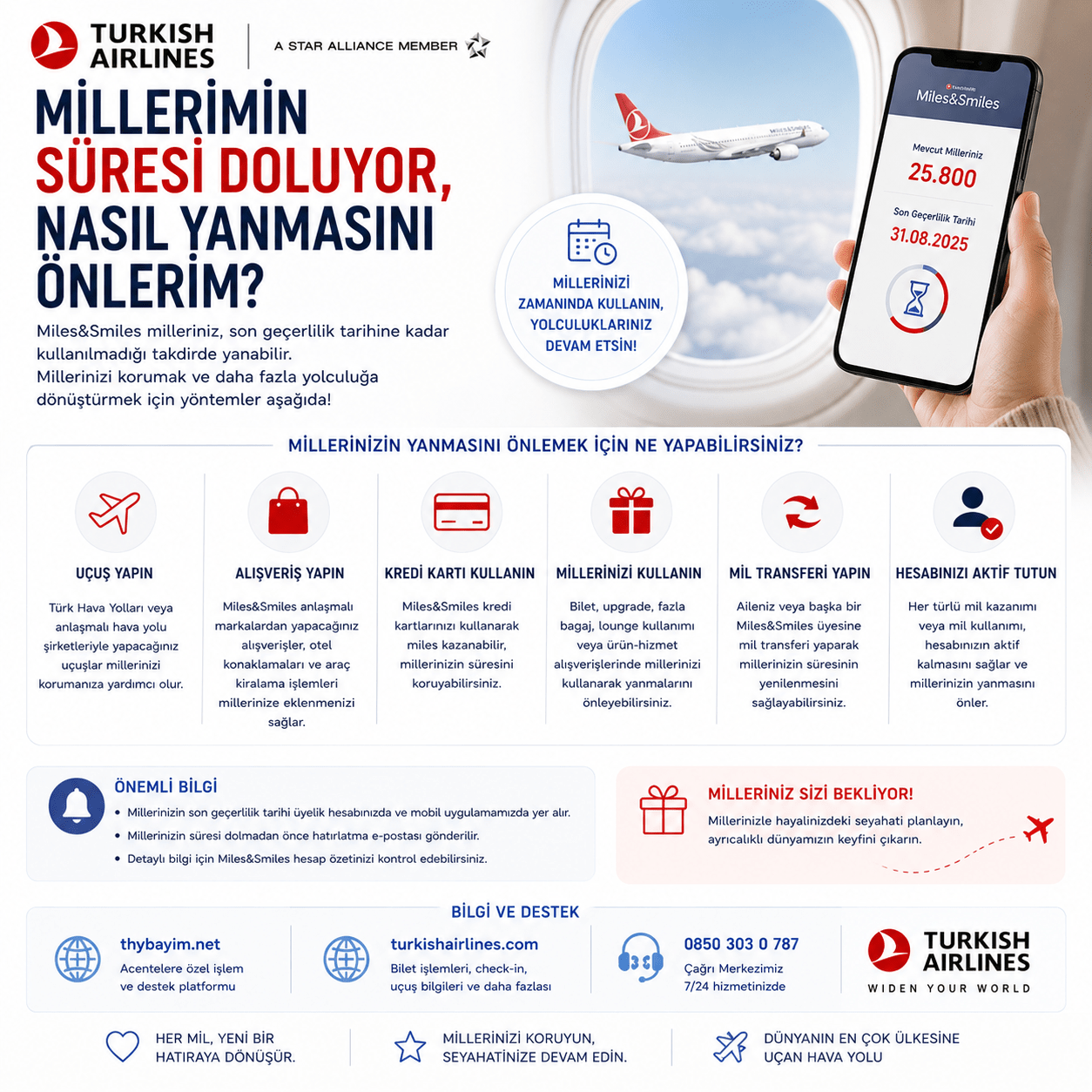 Millerimin süresi doluyor, nasıl yanmasını önlerim?
